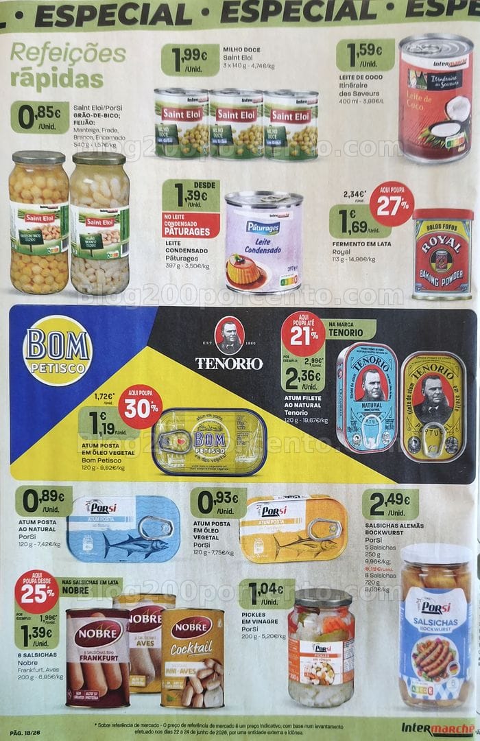 Antevisão Folheto INTERMARCHÉ Contact Promoções de 30 julho a 5 agosto